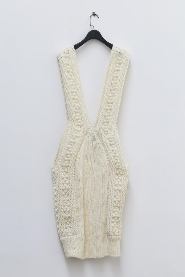 SWAYING/KNIT handmade vest skirt SW202LS10